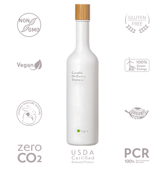 O'right Camellia Oil-Control Shampoo 400ml