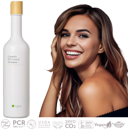 O'right Camellia Oil-Control Shampoo 400ml