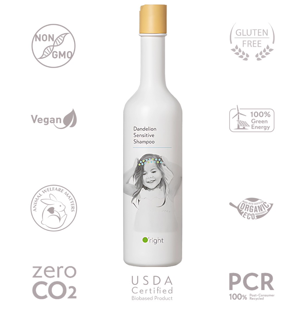 O'right Dandelion Sensitive Shampoo 400ml