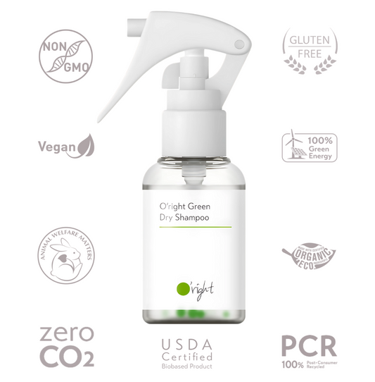 O'right Green Dry Shampoo 60ml