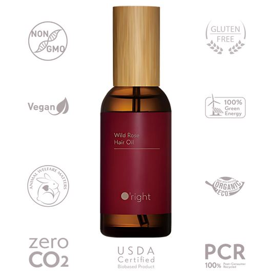 O'right Wild Rose Hair Oil 100ml