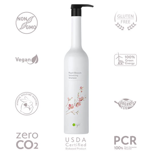 O'right Peach Blossom Volumizing Shampoo 1000ml