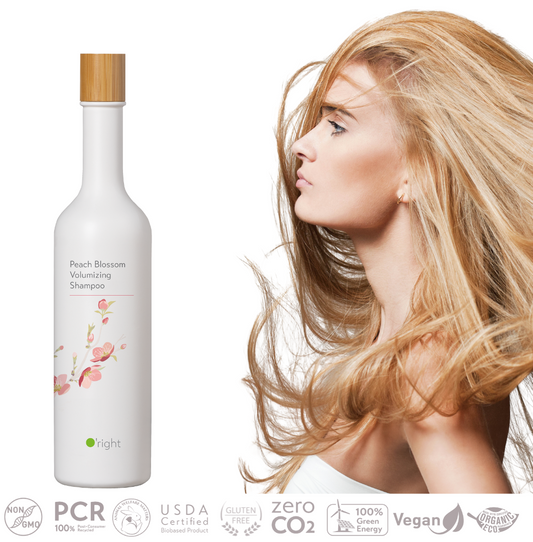 O'right Peach Blossom Volumizing Shampoo 400ml
