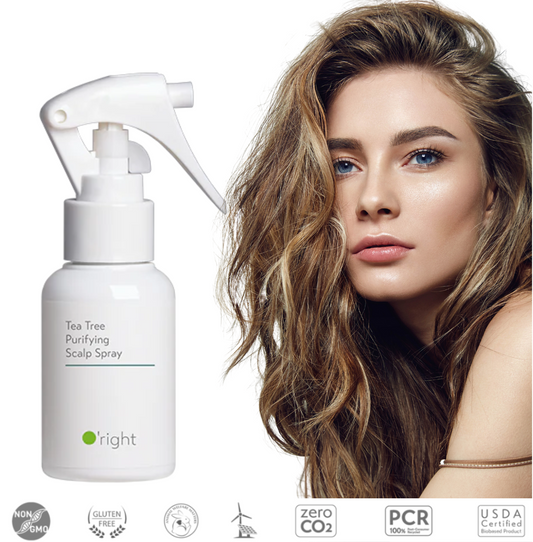 O'RIGHT TEA TREE PURIFYING SCALP SPRAY 50ML (FREE GIFT)