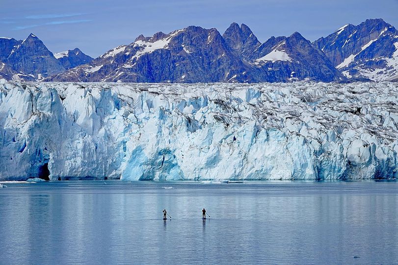 #MeltingGreenland Arctic Stand-up Paddleboarding Challenge