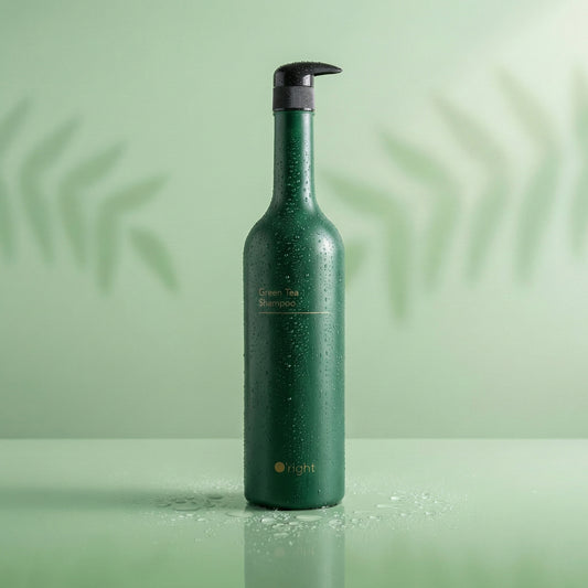 O'right Green Tea Shampoo 1000ml (Forest Green)