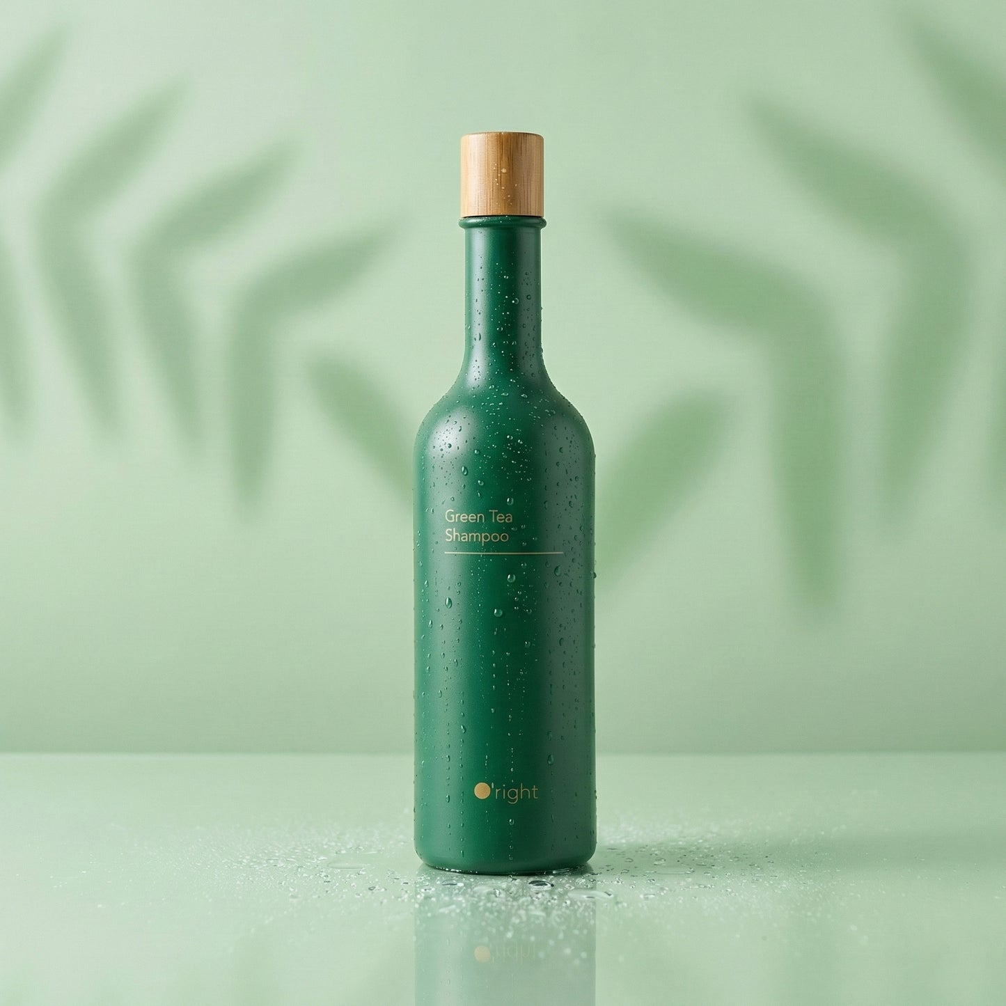 O'right Green Tea Shampoo 400ml (Forest Green)